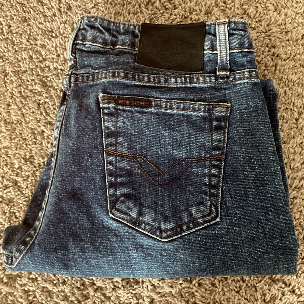 Harley-Davidson Bootcut Women’s Jeans, Sz 12 Petite